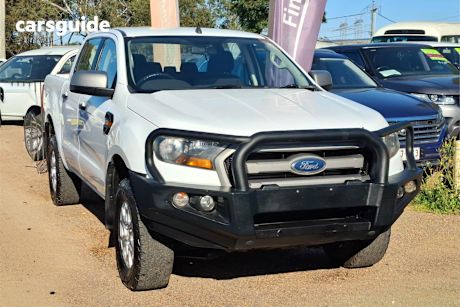 White 2018 Ford Ranger Ute Tray XLS