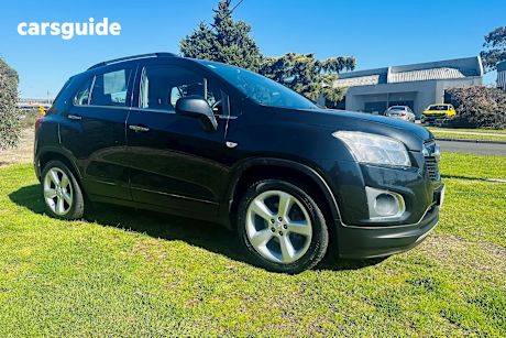 Black 2015 Holden Trax SUV LTZ F