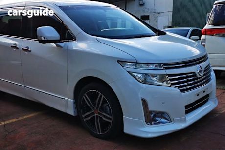 White 2010 Nissan Elgrand OtherCar HIGHWAY STAR