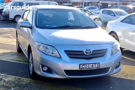 Silver 2007 Toyota Corolla Sedan CONQUEST