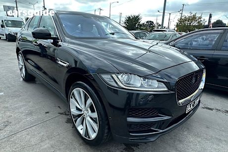 Black 2016 Jaguar F-Pace SUV 20D PRESTIGE 4X4