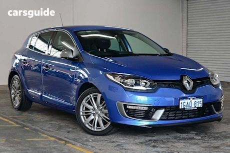 Blue 2016 Renault Megane Hatch GT-LINE