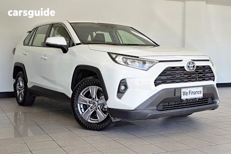 White 2022 Toyota RAV4 SUV GX F
