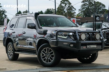 Grey 2021 Toyota Landcruiser Prado SUV VX 4X4