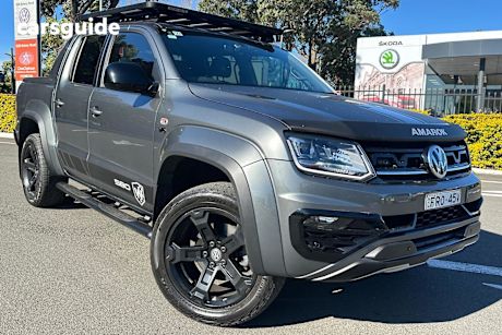 Grey 2021 Volkswagen Amarok Dual Cab Utility Tdi580 W580S 4Motion