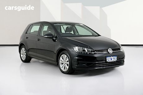 Black 2019 Volkswagen Golf Hatchback 110 Tsi Trendline