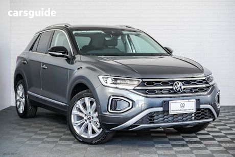Grey 2024 Volkswagen T-ROC Wagon 110Tsi Style (Restricted Feat)