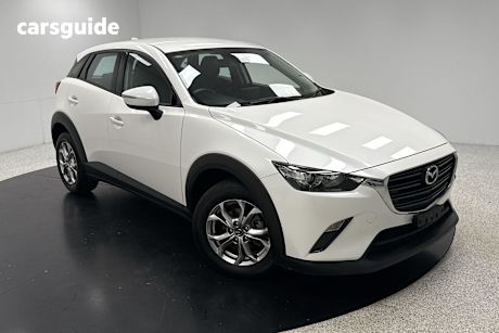 White 2023 Mazda CX-3 SUV MAXX SPORT F