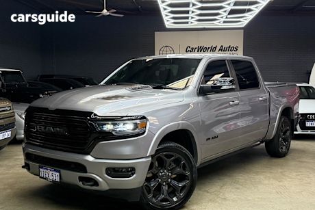 Silver 2021 Ram 1500 Ute Tray LIMITED RAMBOX DT MY22