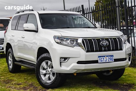 White 2017 Toyota Landcruiser Prado SUV GXL 4X4