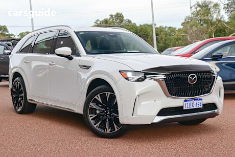 White 2023 Mazda CX-90 Wagon G50E Azami Mhev