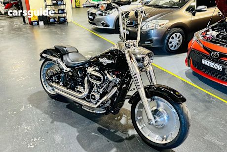 Black 2021 HARLEY-DAVIDSON FATBOY 114 OtherCar FLFBS
