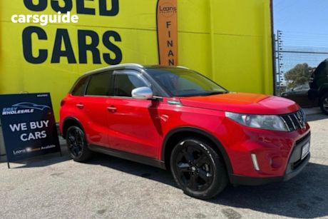Black 2016 Suzuki Vitara SUV S TURBO F