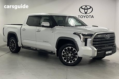 White 2023 Toyota Tundra OtherCar TUNDRA LIMITED 3.5L 1MHV AUTOMATIC FULL SIZE PICK-UP