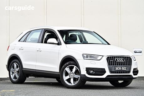 White 2014 Audi Q3 SUV TFSI 4WD