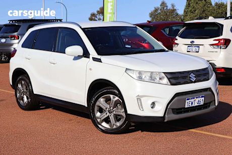 White 2015 Suzuki Vitara SUV RT-S F