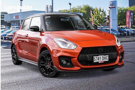 Orange 2020 Suzuki Swift Hatch SPORT F