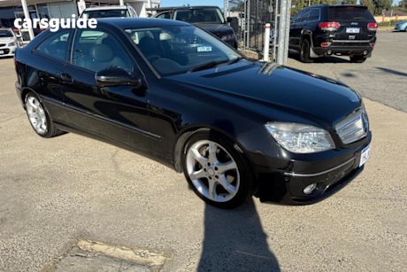 Black 2010 Mercedes-Benz CLC-Class Coupe CLC200 KOMPRESSOR R
