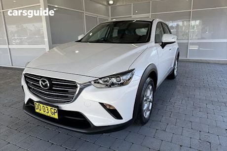 White 2023 Mazda CX-3 SUV MAXX SPORT
