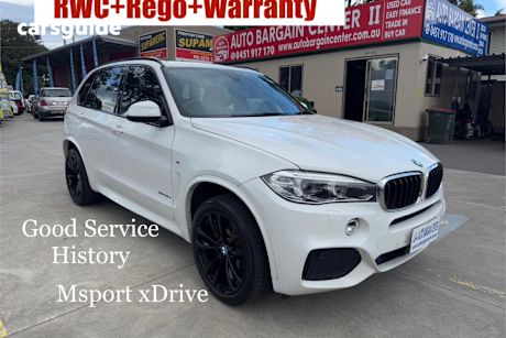 White 2017 BMW X5 Wagon Xdrive 30D Ind Collection