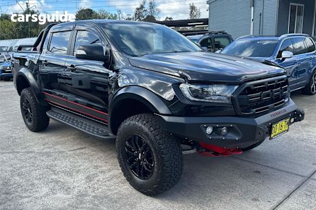Black 2022 Ford Ranger Ute Tray RAPTOR X 4X4