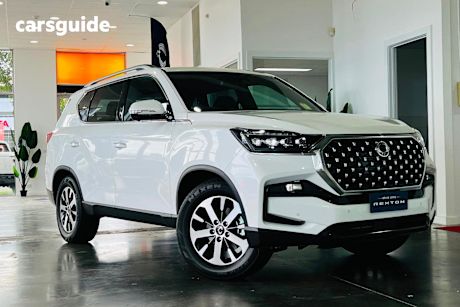 White 2024 Ssangyong Rexton SUV ULTIMATE 4X4