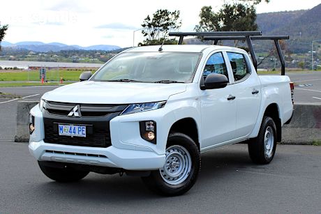 White 2022 Mitsubishi Triton Ute Tray GLX R