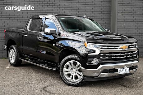 Black 2024 Chevrolet Silverado Ute Tray 1500 LTZ PREMIUM W/TECH PACK 4X4