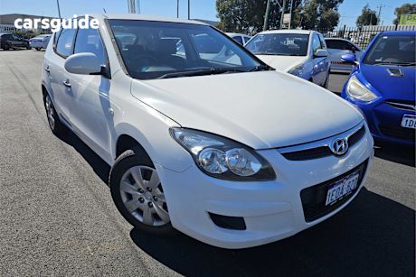 White 2011 Hyundai I30 Hatch SX F