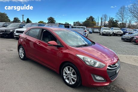 Red 2014 Hyundai I30 Hatch TROPHY F
