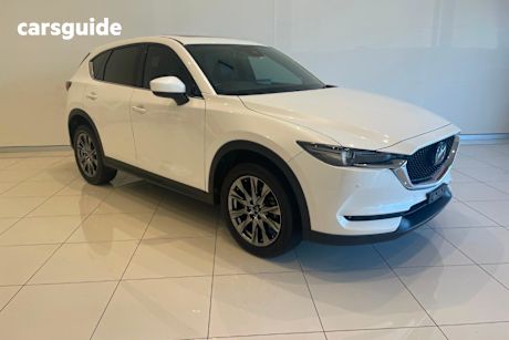 White 2020 Mazda CX-5 SUV AKERA 4X4