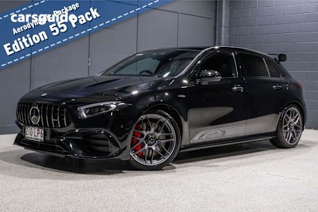 Black 2022 Mercedes-Benz A-CLASS Hatch A45 AMG S 4WD