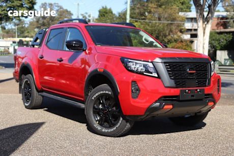 Red 2024 Nissan Navara Dual Cab Pick-up Pro-4X (4X4)