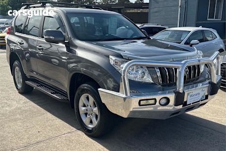 Grey 2010 Toyota Landcruiser Prado SUV GXL 4X4