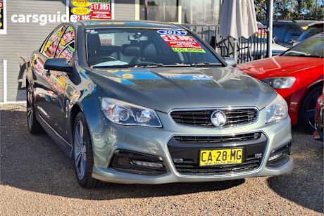 Grey 2013 Holden Commodore Sedan SV6 R