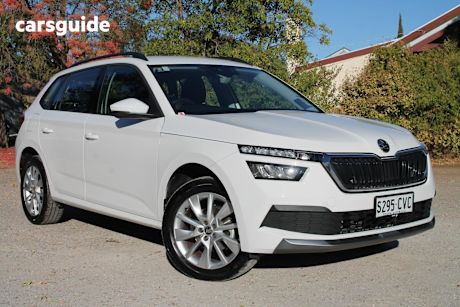 White 2023 Skoda Kamiq Wagon Style 85Tsi