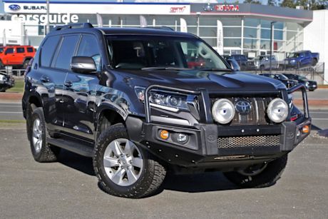 Grey 2019 Toyota Landcruiser Prado SUV GXL 4X4