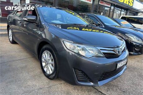 Grey 2012 Toyota Camry Sedan Hybrid H