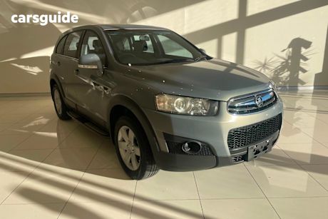 Grey 2013 Holden Captiva SUV LTZ