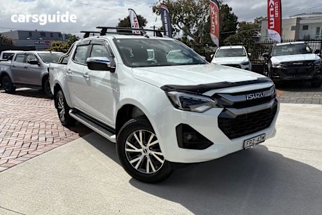 White 2025 Isuzu D-MAX Ute Tray LS-U 4X4