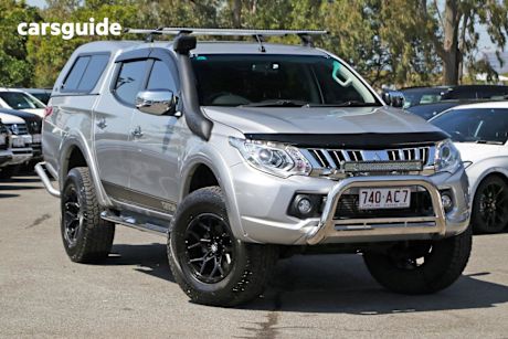 Silver 2015 Mitsubishi Triton Ute Tray GLS 4X4