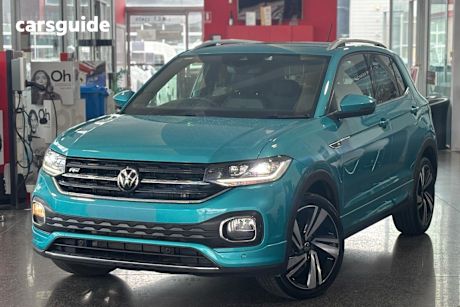 Blue 2022 Volkswagen T-Cross SUV 85TSI STYLE F