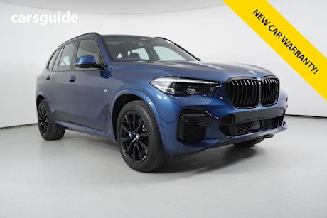 Blue 2022 BMW X5 Wagon Xdrive30D M Sport