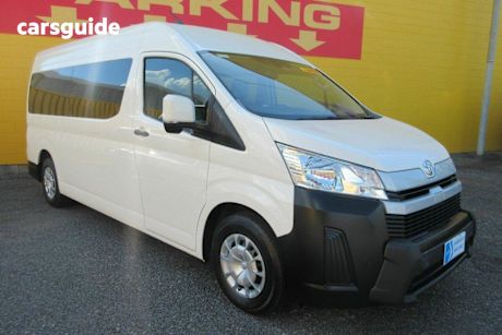 White 2020 Toyota HiAce OtherCar COMMUTER R