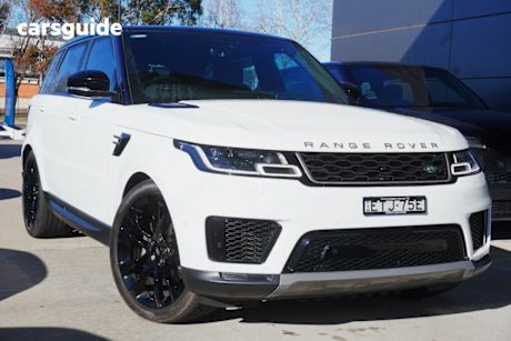 White 2019 Land Rover Range Rover Sport Wagon Sdv6 Se (183Kw)