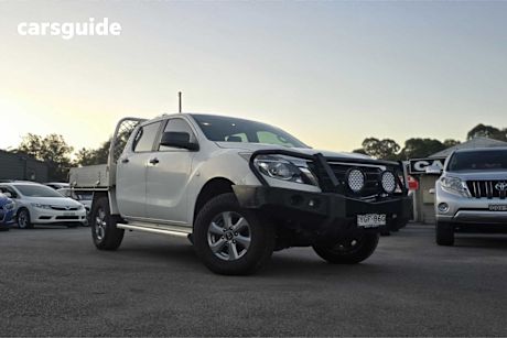 White 2019 Mazda BT-50 Dual Cab Utility Xt (4X4) (5Yr)