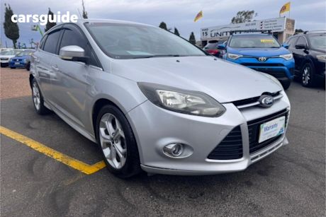 Silver 2013 Ford Focus Hatch SPORT F