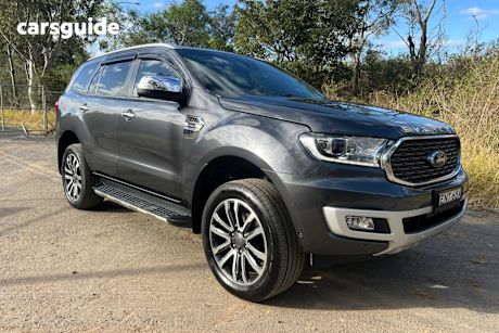 Grey 2021 Ford Everest SUV TITANIUM 4X4