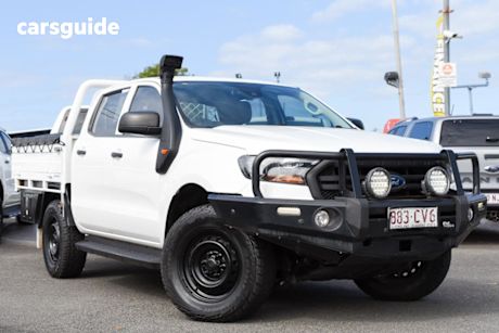 White 2021 Ford Ranger Double Cab Chassis Xl 3.2 (4X4)