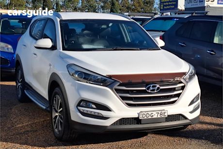 White 2015 Hyundai Tucson Wagon Active X (Fwd)